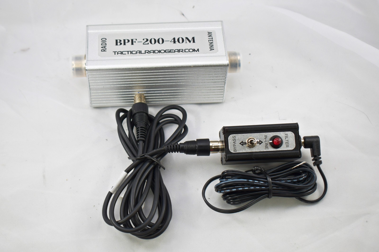 HF BANDPASS FILTER w/By-pass feature