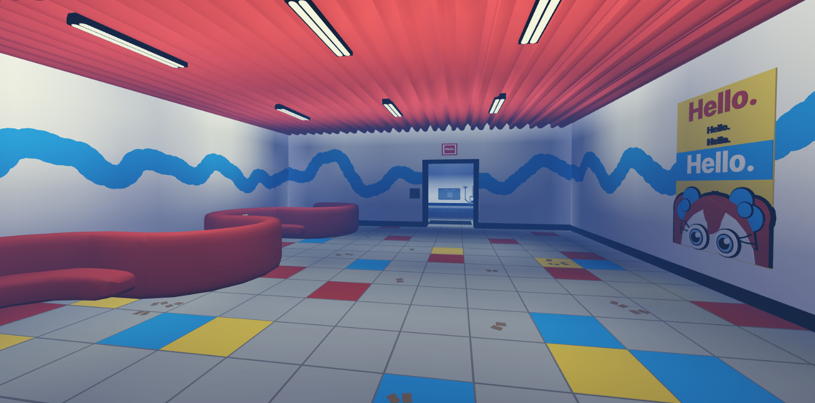 ⭐ Glitch Build Detailed Poppy Playtime House Home🏠Adopt from me (No grind❌)