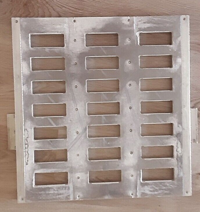 Melco Embroidery Machine Patch Frame 3.625" W x 1.625" H