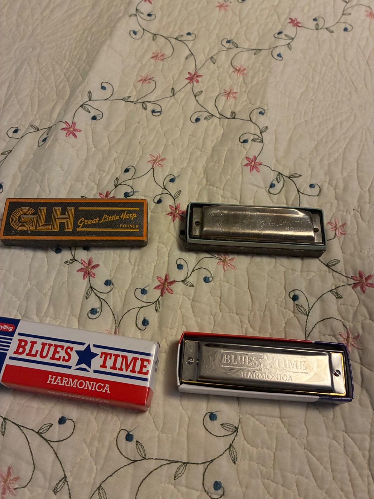 hohner glh and schylling blues time