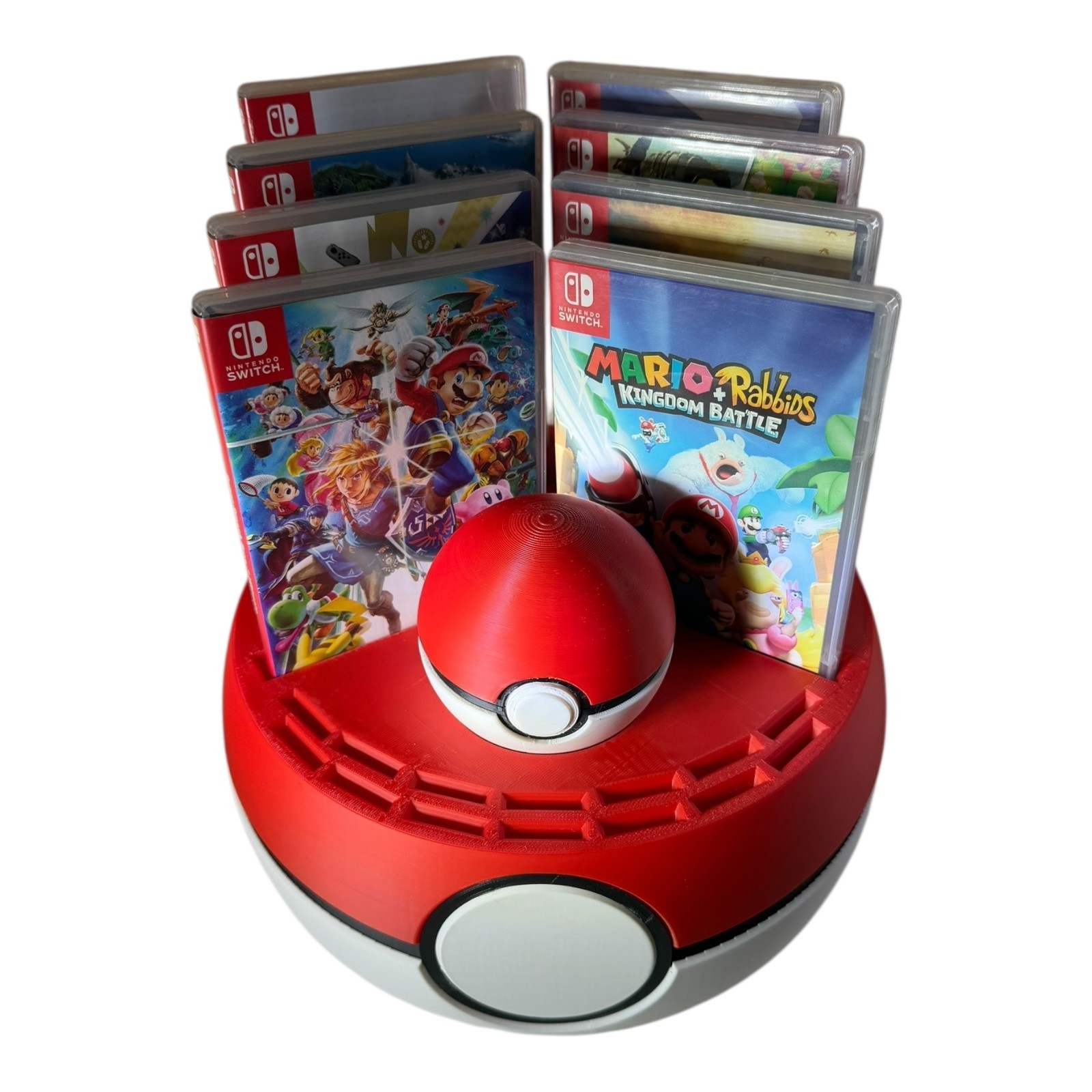 Pokeball Nintendo Switch Game Holder 35 Game Storage Rack Stand Switch/switch 2