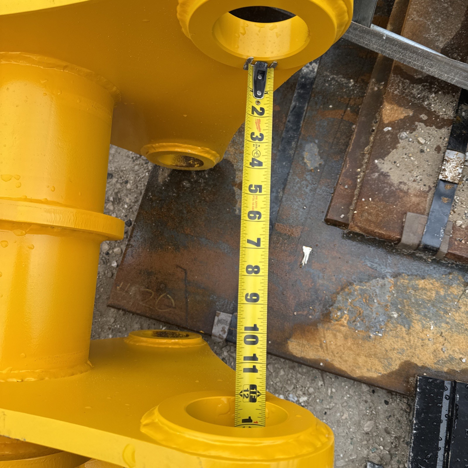 Cat 320 Excavator 40 Inch Root Rake 80 Mm Pins New