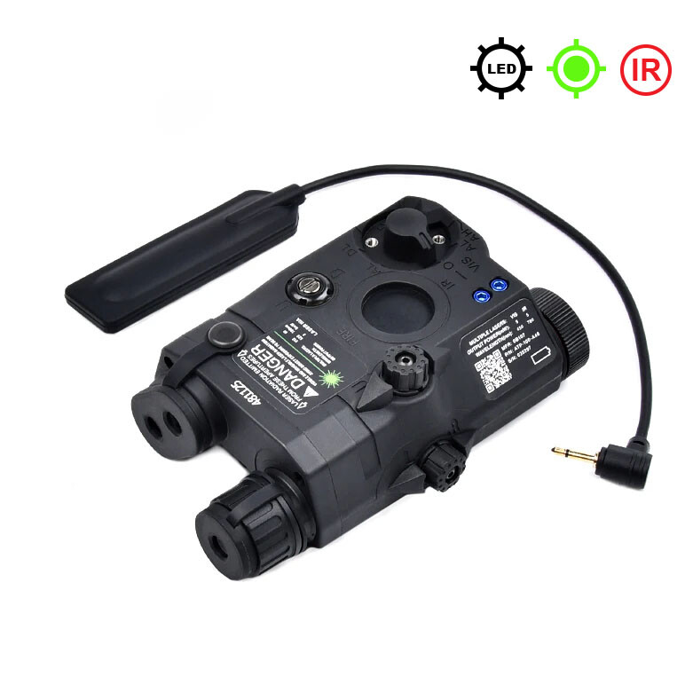 Peq 15 Zeroable Green Vis/IR Laser + Flashlight Laser Device PEQ Box