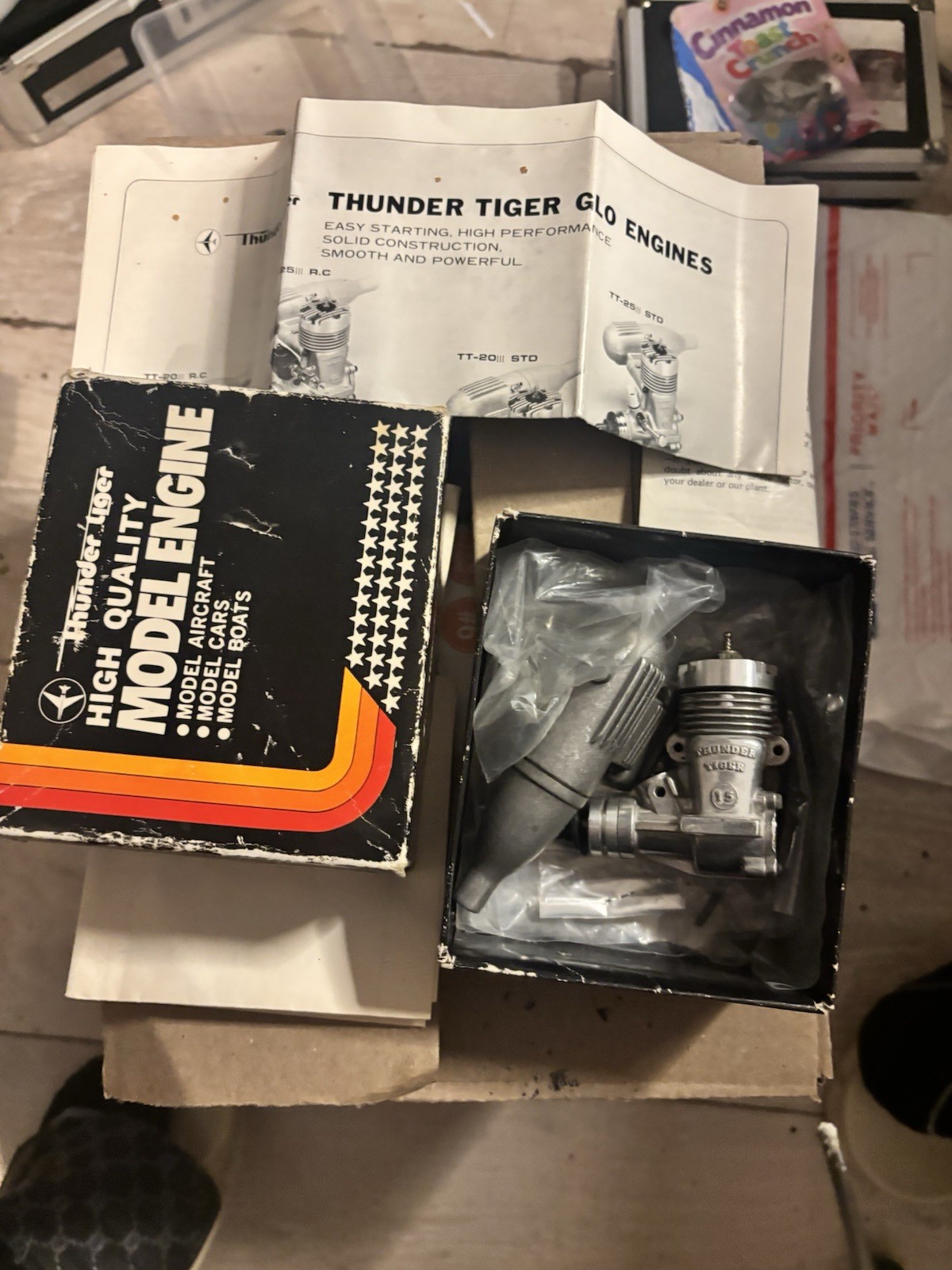 Thunder Tiger, 15 V With Muffler