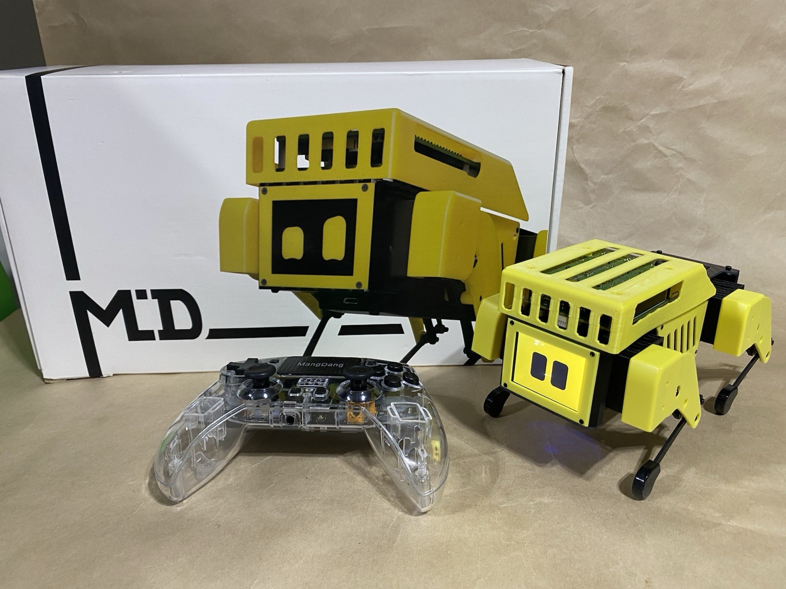 Mini Pupper Robot Dog Quadruped Robot Programmable Bionic Dog w/ Camera Radar