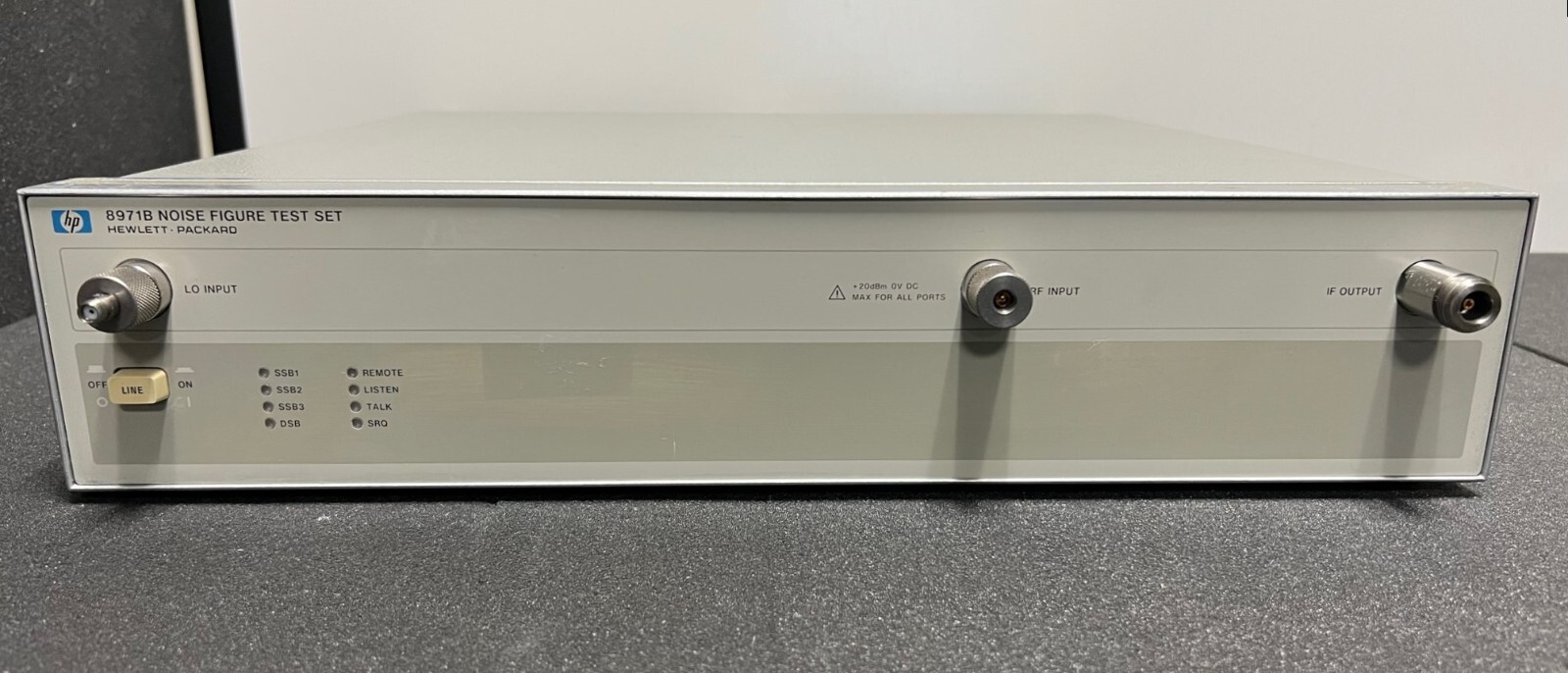 HP/Agilent 8971B 10 MHz to 18 GHz Noise Figure Test Set, Tested Good!!