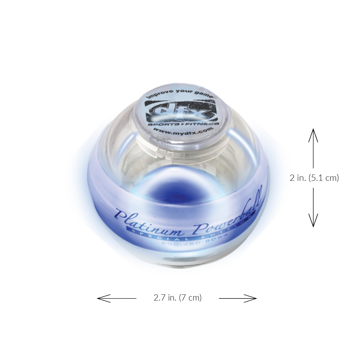 Powerball Platinum Blue - NEW - from DFX