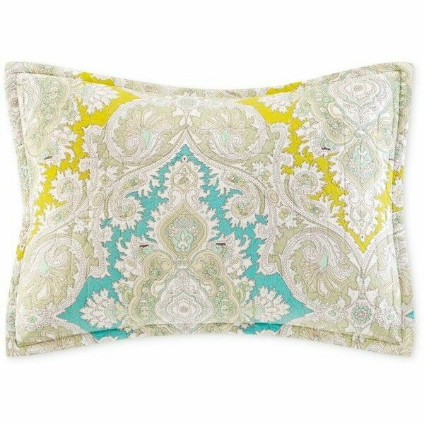 ONE Echo Hudson Paisle Quilted KING SHAM