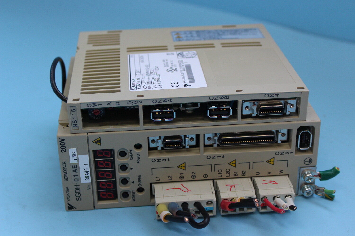 Yaskawa Servopack SGDH-01AEY782 JUSP-NS115, 1Pcs, Free Expedited Shipping