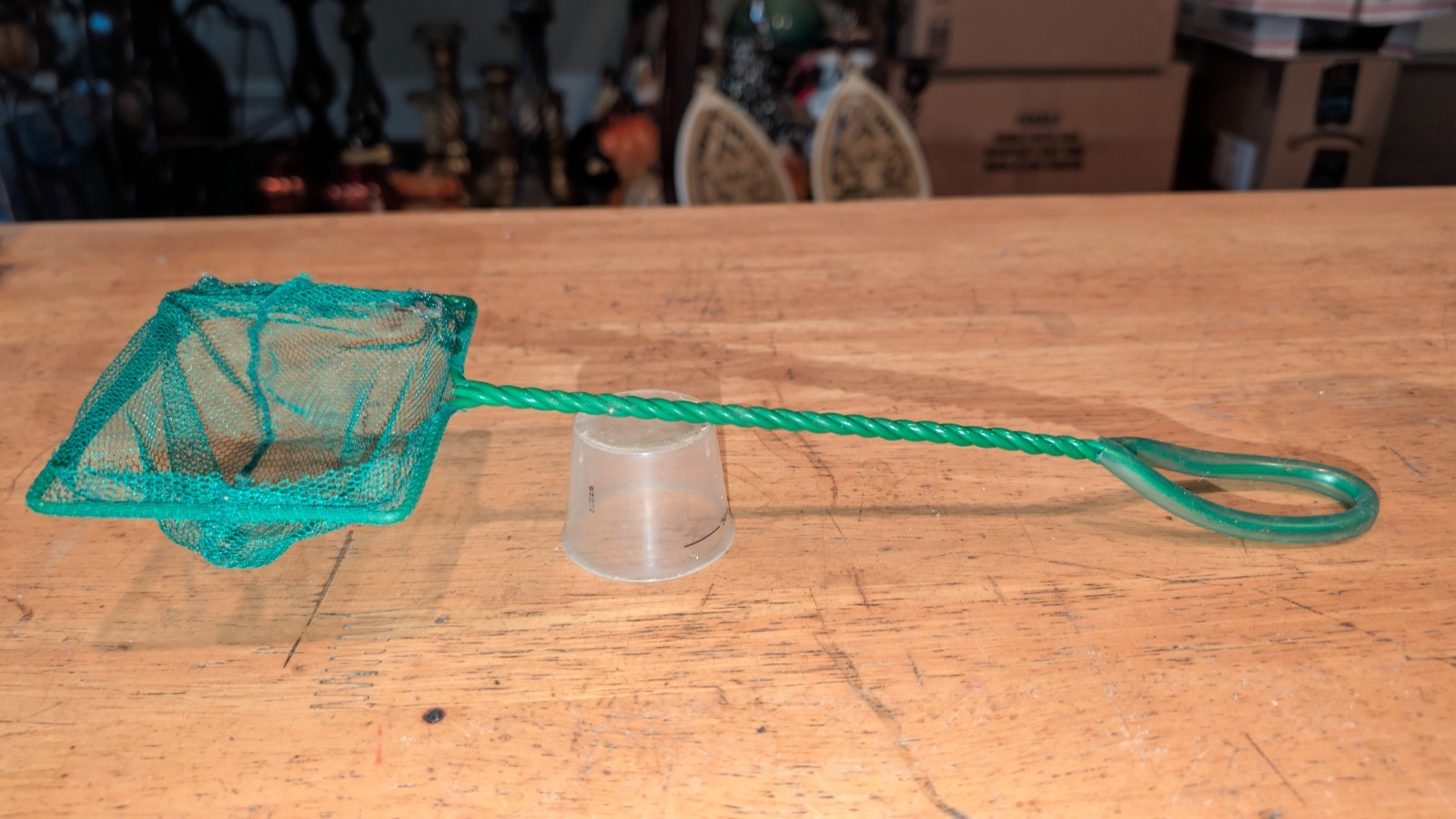 Unbranded Fine Nylon Mesh Aquarium Fish Net and Transfer Basket w/Braided Handle