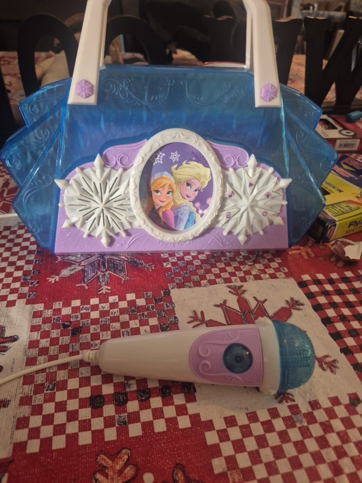 Disney Frozen Battery Operated Purse and Microphone Toy
