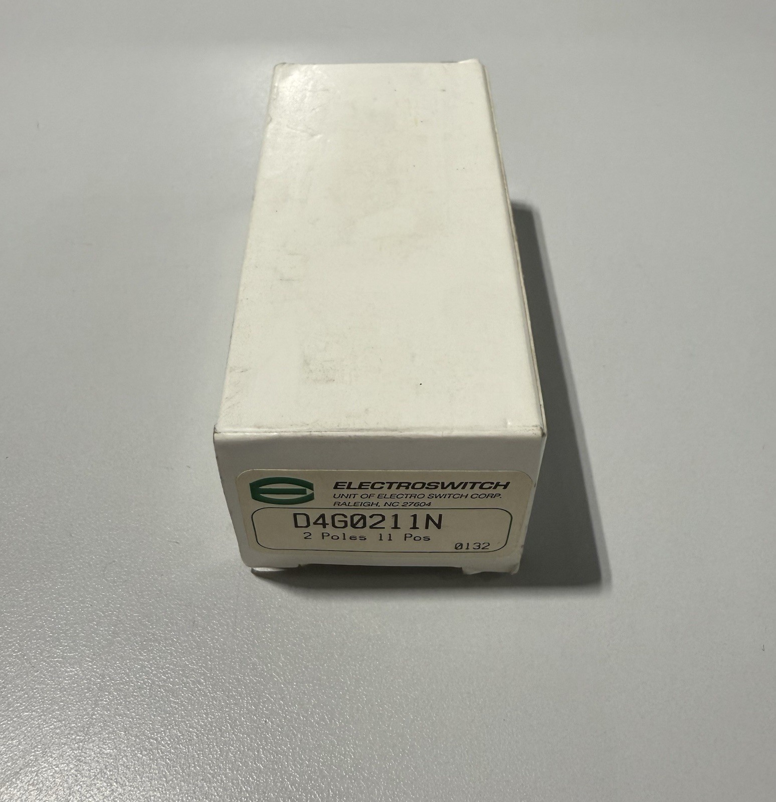 ELECTROSWITCH 11-POSITION ROTARY SWITCH D4G0211N 2POLE *NEW IN BOX*