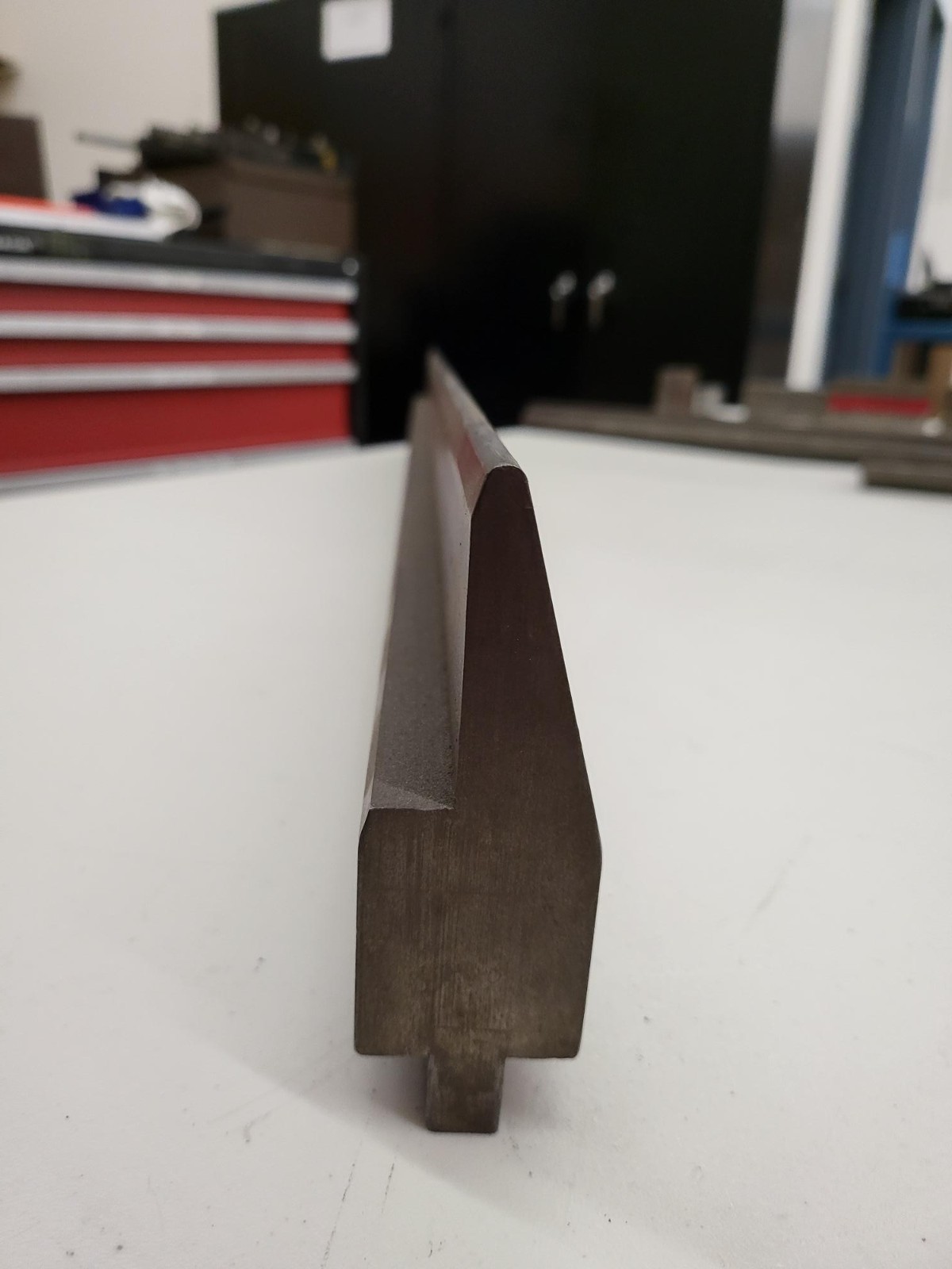 Press Brake Aircraft Forming Punch 36.5" Long X 1/8" (.125) Radius X 4.5" Tall
