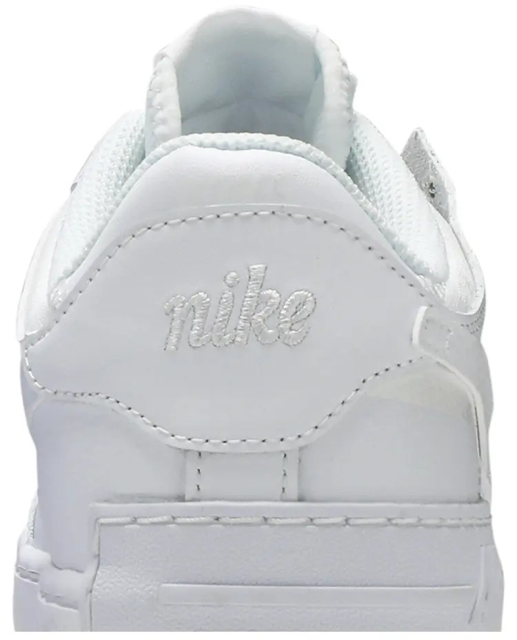 Nike Womens Air Force 1 Shadow Triple White CI0919-100 Women Size