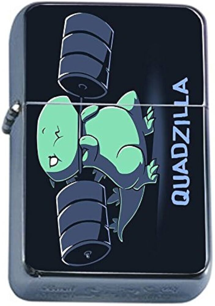 Dinosaur Gym Pun Lighter