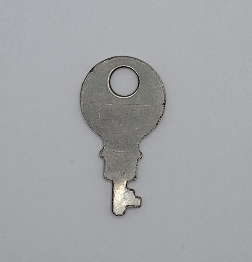 Crest Luggage Key Approx 1-3/8"
