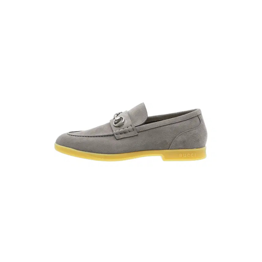 GUCCI Holesbit Loafers Dusty Grey 782672AACVH1275