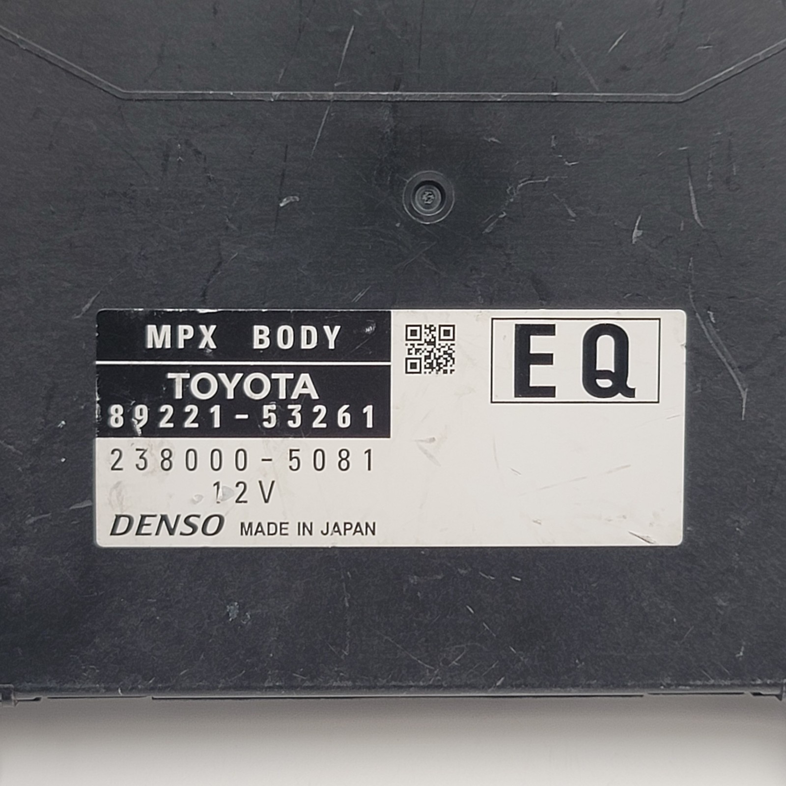 2014 2015 LEXUS IS250 MULTIPLEX NETWORK BODY CONTROL MODULE ECM ASSEMBLY