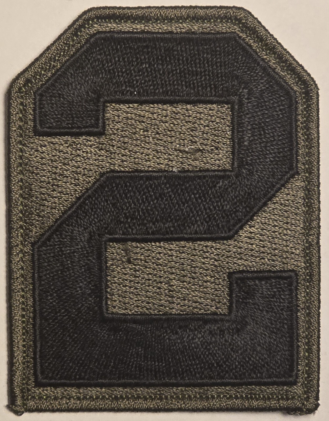 U.S. Army Second 2nd Army SUBDUED OD GREEN UNIFORM SSI PATCH MILITARY NEW NOS
