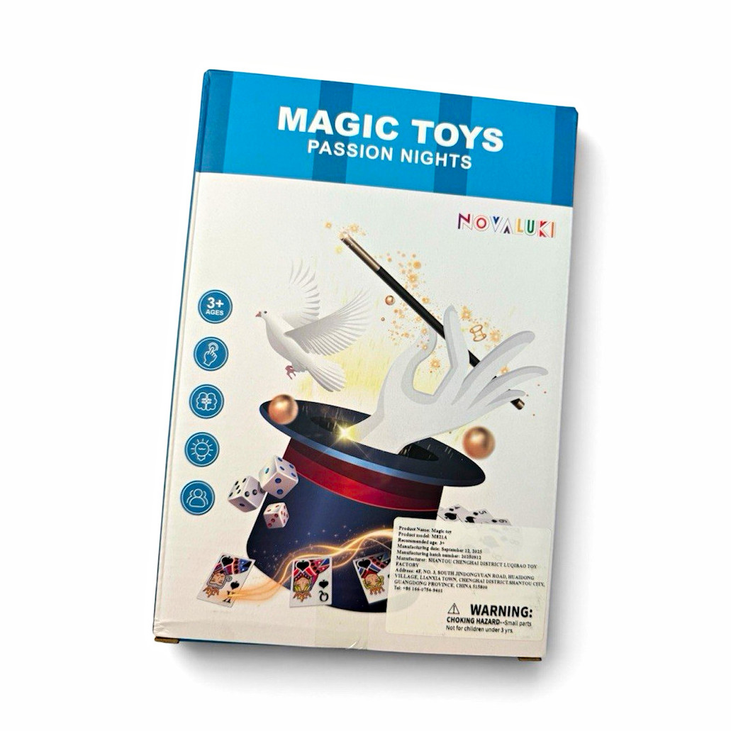 NOVALUKI Magic Toys Passion Nights Magic Toy Set 2024 Ages 3-7