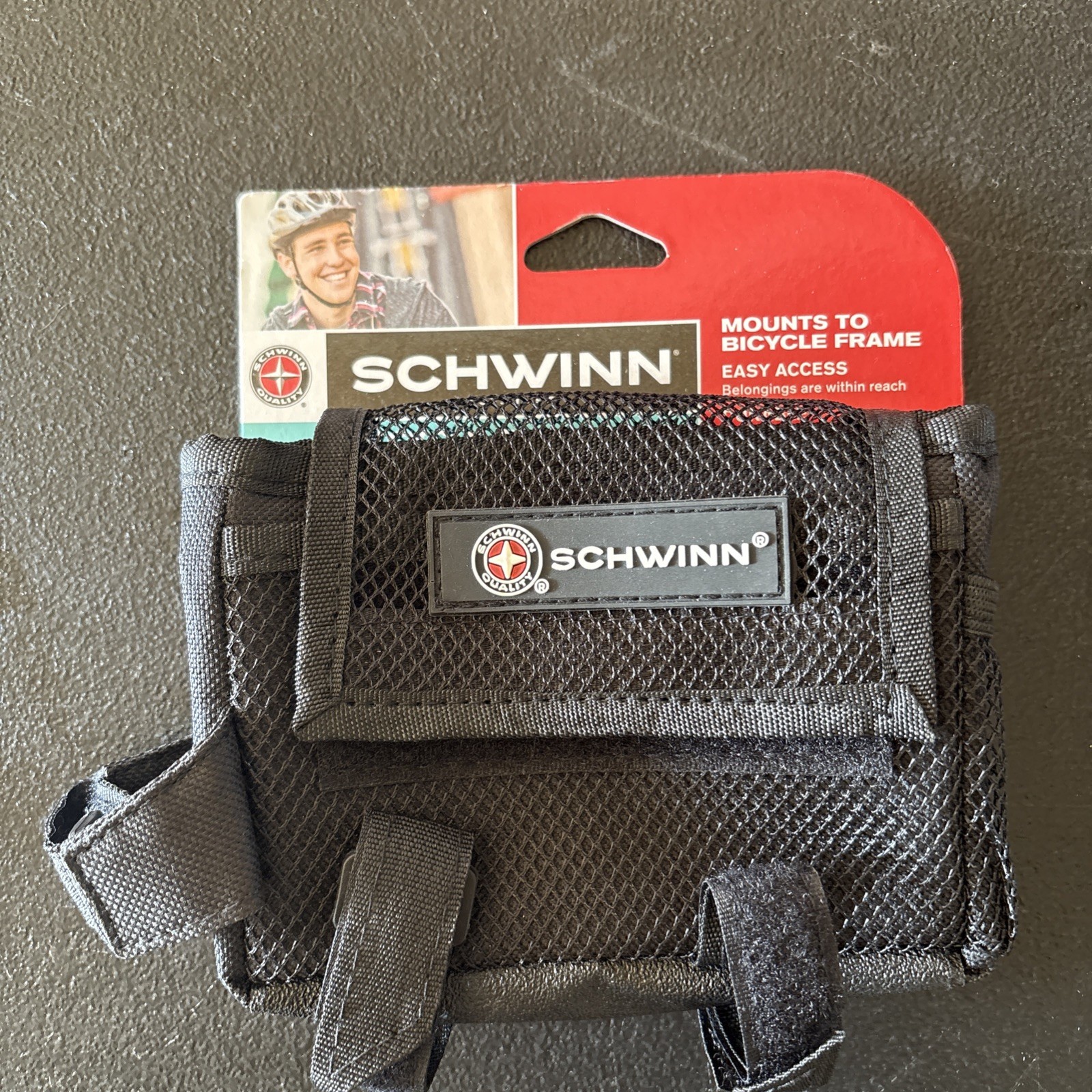*Brand New* Schwinn Mountable Bicycle Bag Easy Access Durable SW75621-3