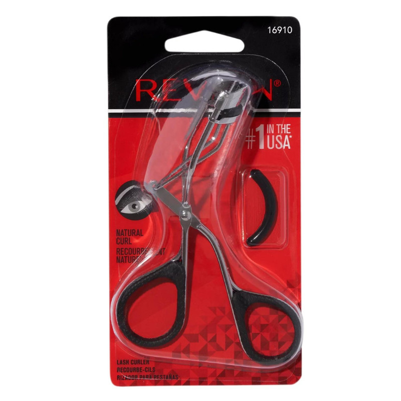 Revlon Eyelash Curler 16910 Natural Curl Lash Curler With Pads New Sealed