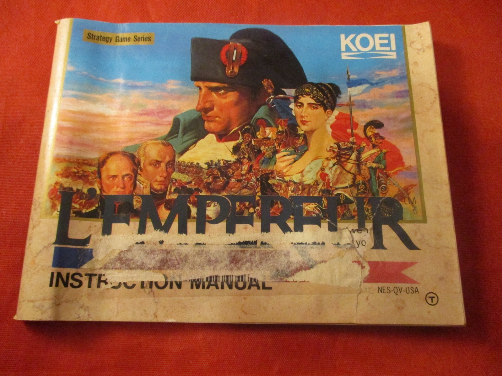 L'empereur Nintendo NES Instruction Manual Booklet ONLY #B1