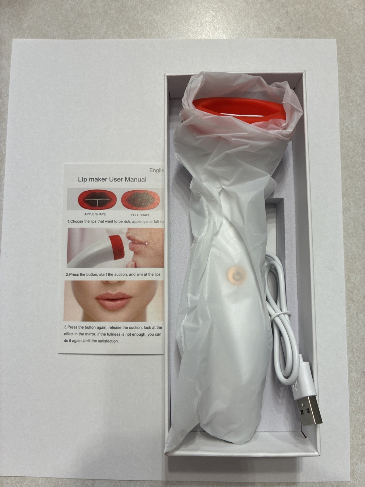 Lip Maker Pump For Beautiful Lips. New In Box.