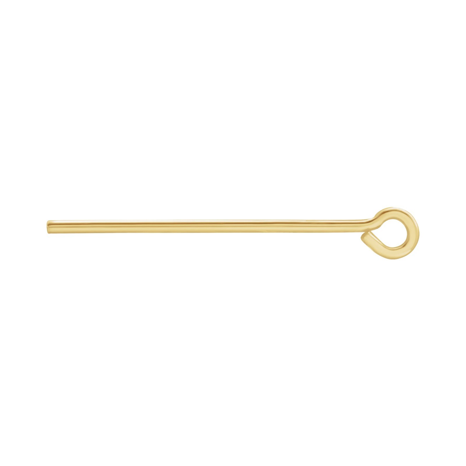 10K Yellow Gold Replacement Hoop Wire 2 pcs