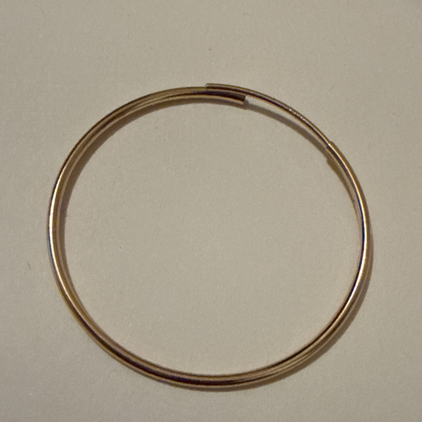 Endless hoops 30x1.25mm 14kt gold filled 1pr