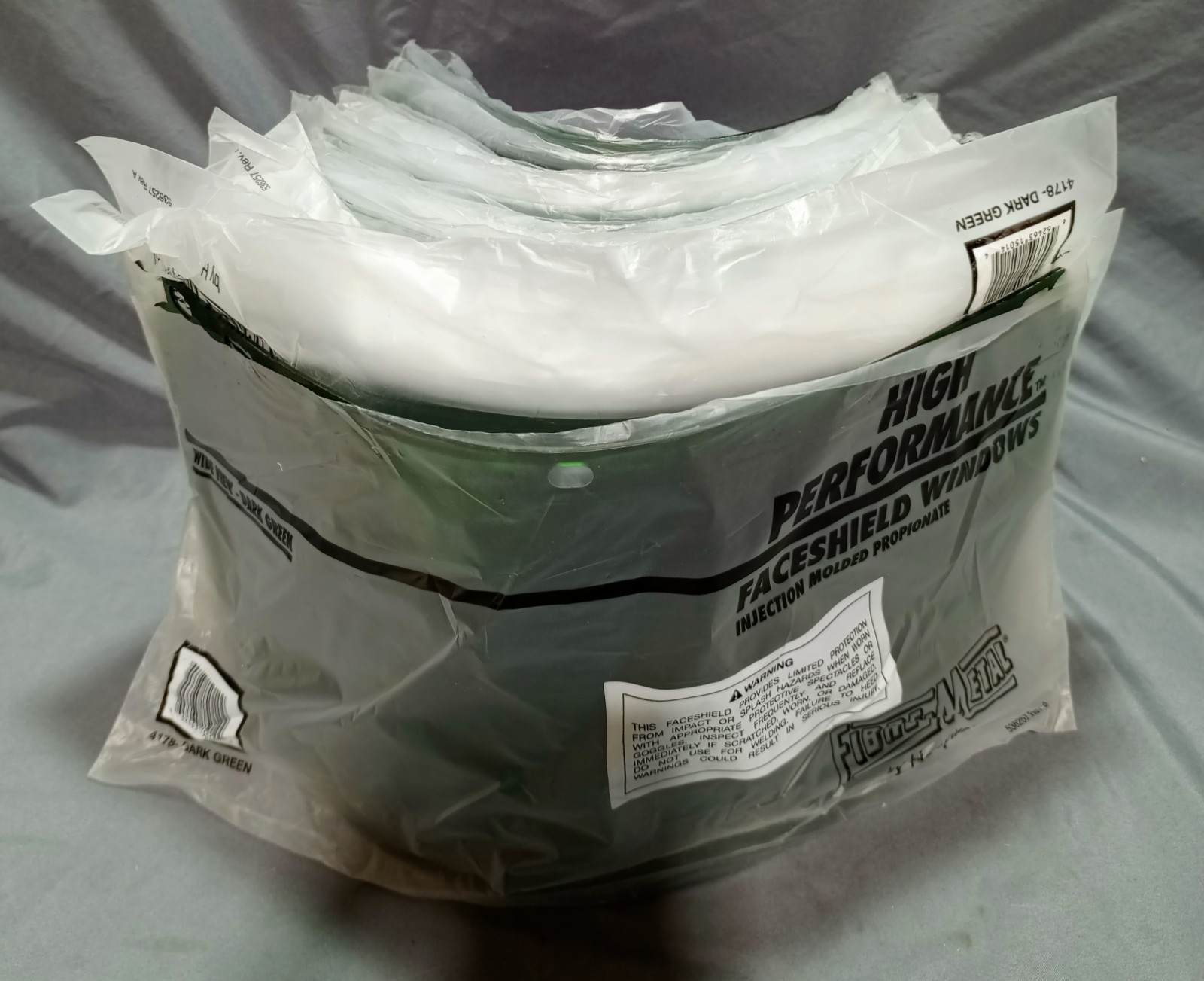 Lot Of 48 Honeywell Fibre Metal Dark Green 4178