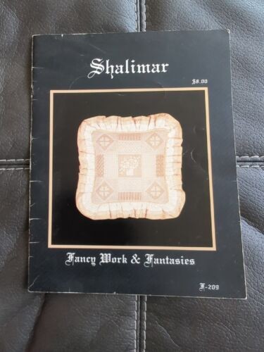 Fleur De Paris Needlepoint Pattern Book 'Shalimar' F-209 "Fancy Work & Fantasies
