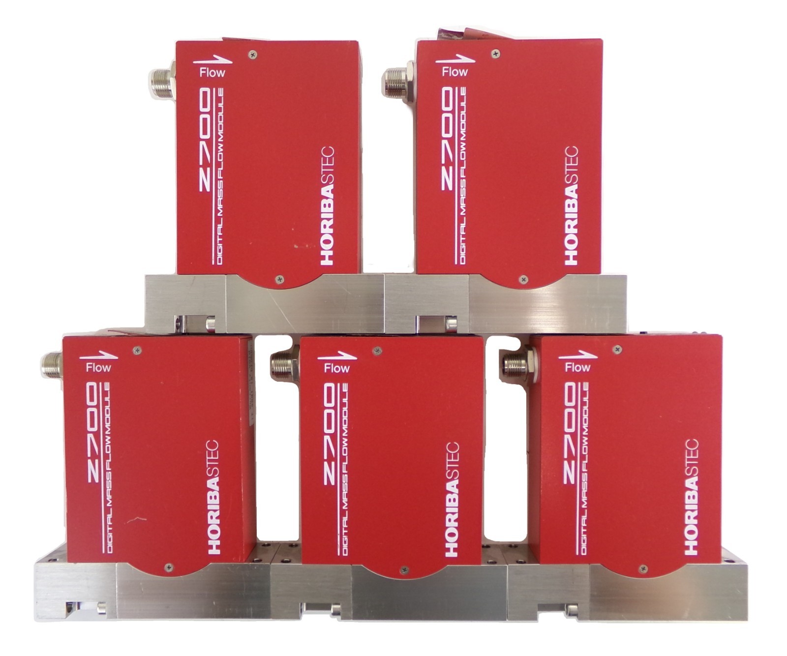 Horiba STEC SEC-Z714AGX Mass Flow Controller MFC Z700 AMAT 0190-41103 Lot of 5