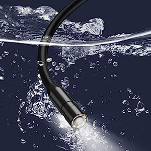 Endoscope Camera with Light, 1080P HD Borescope, IP67 Waterproof Snake Camera...