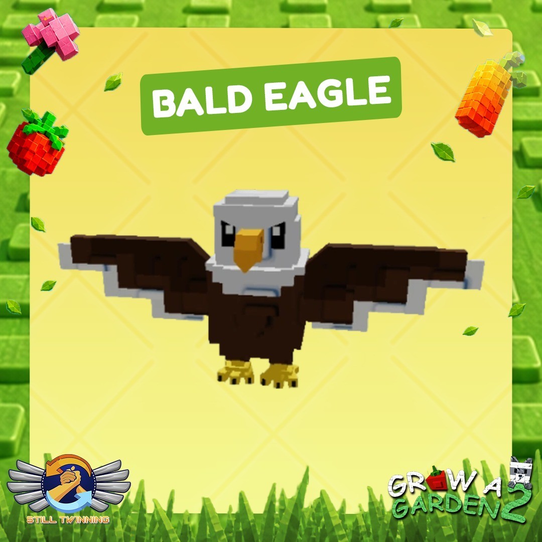 7x Bald Eagle  - Grow a Garden 2 - Cheap & Fast Delivery 24/7 | GAG 2 Roblox
