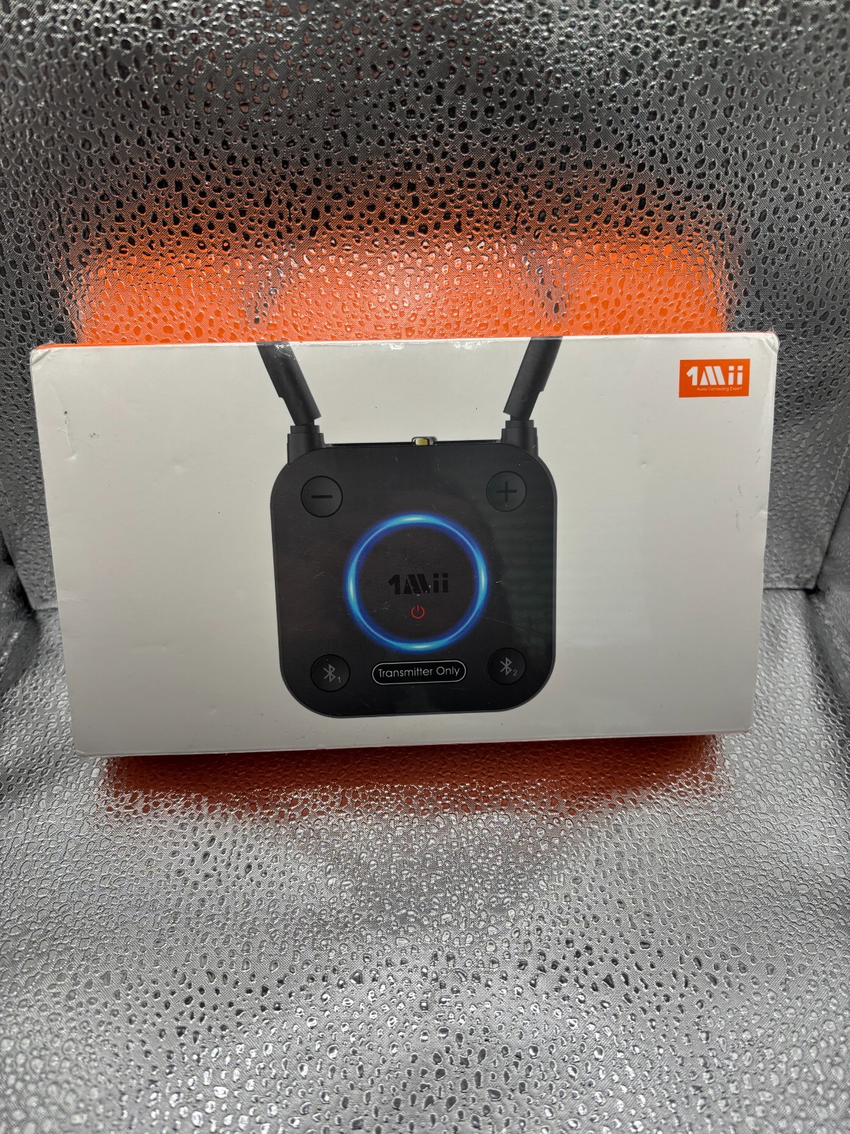 1Mii BO6TX Bluetooth 5.2 Transmitter Long Range for TV PC Projector – New Sealed