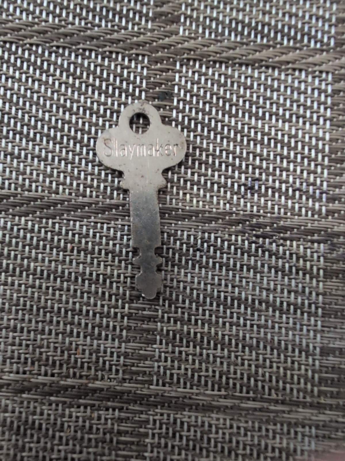 Slaymaker Flat Key.  Luggage.  Steamer