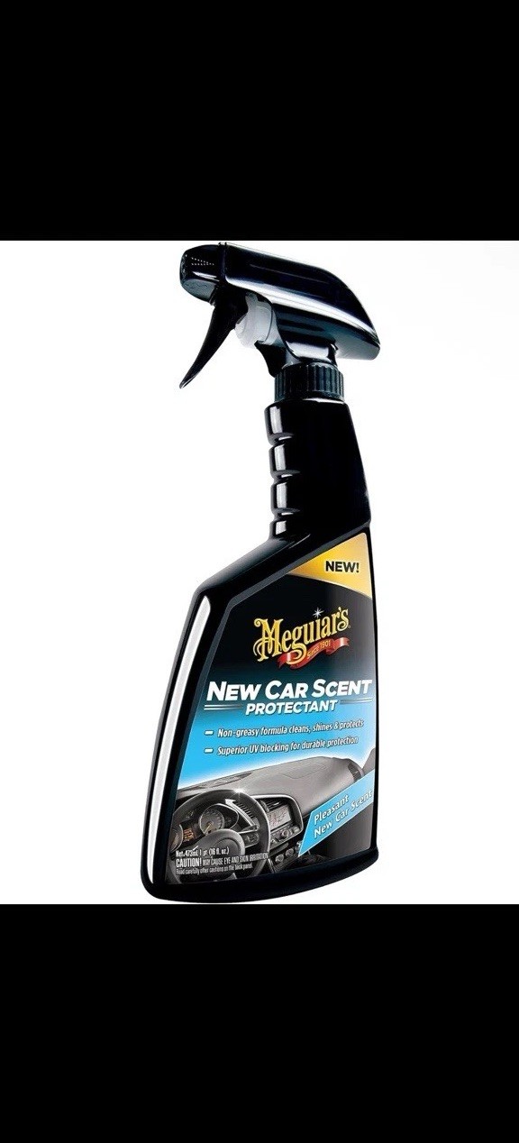 Meguiar's G4216 New Car Scent Protectant, 16 .oz, Spray