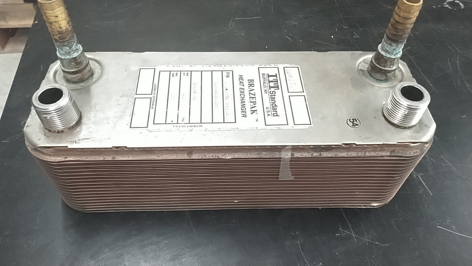 itt heat exchanger BP410-34