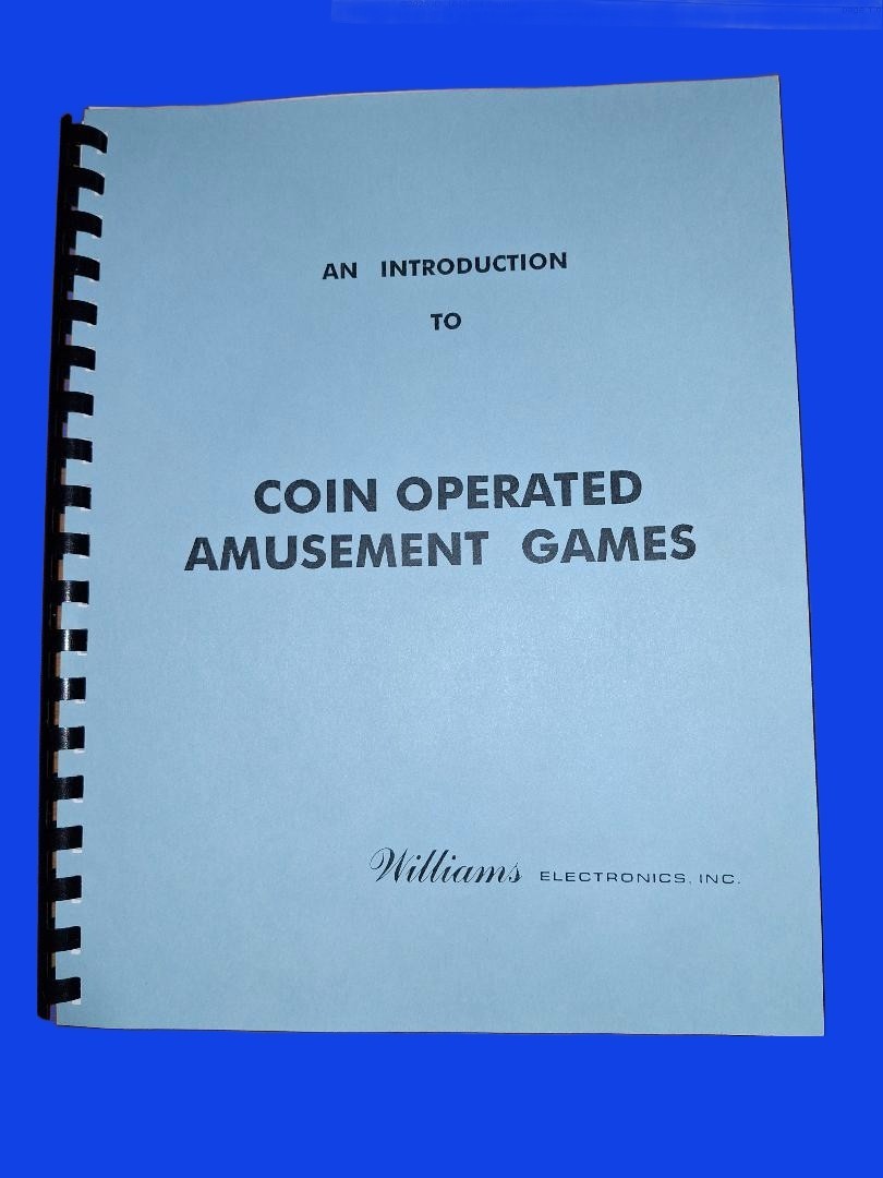 WILLIAMS LITTLE CHIEF PINBALL MACHINE TROUBLESHOOTING PACKAGE SET