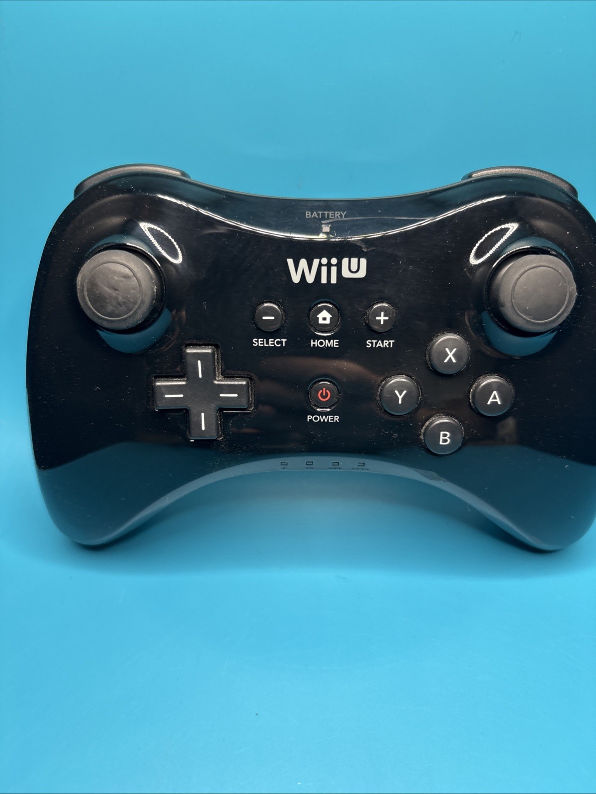 Official OEM Nintendo Wii U Pro Wireless Remote Controller Black WUP-005