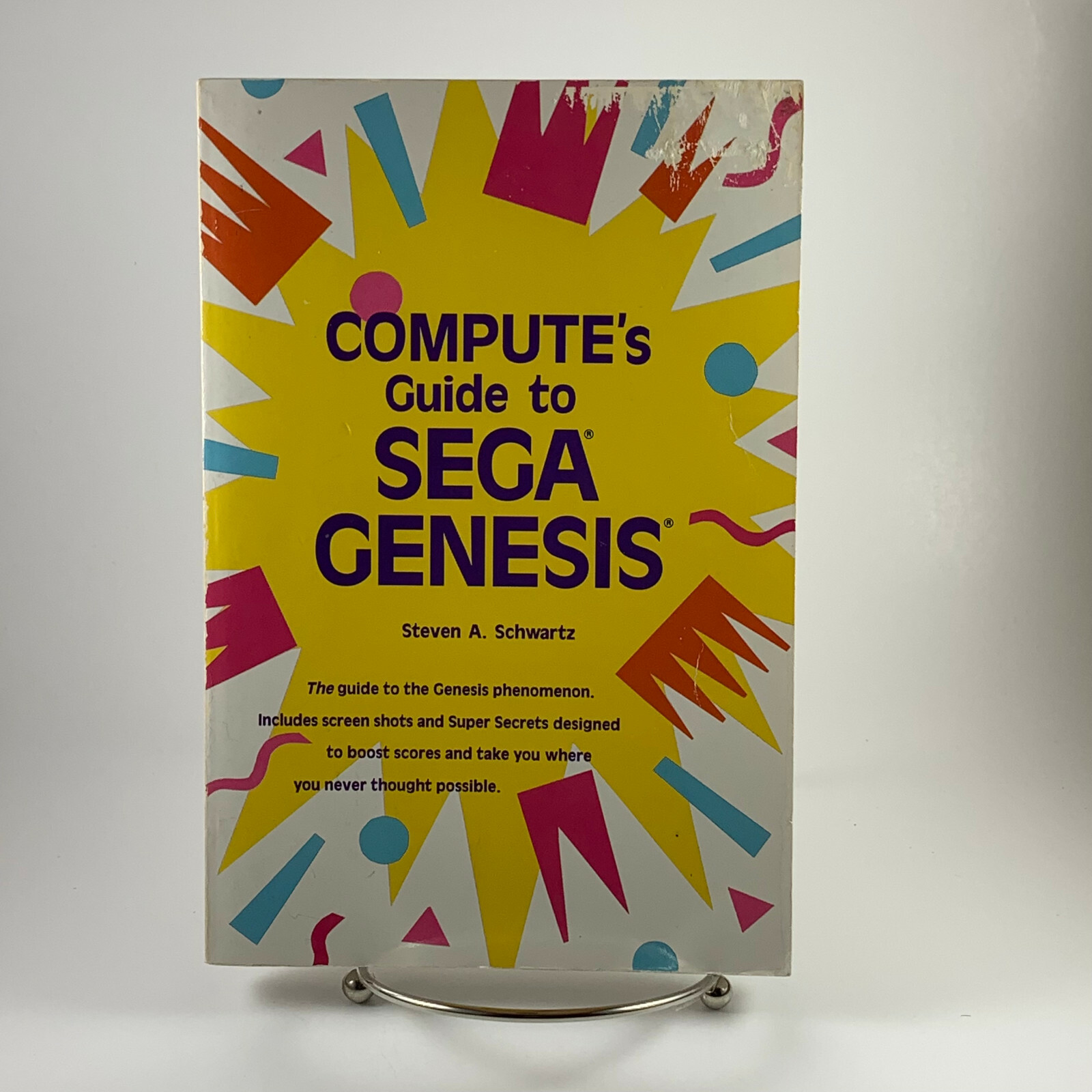 Compute's Guide to Sega Genesis Paperback Book by Steven A. Schwartz nintendo