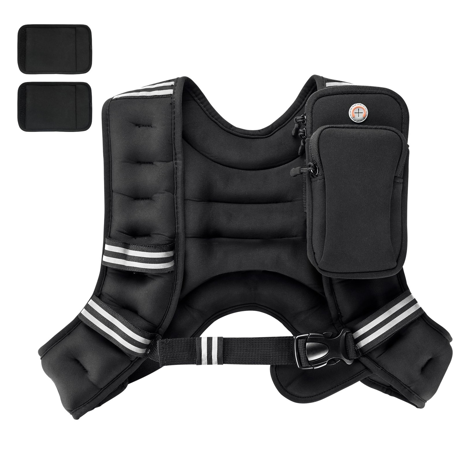 PACEARTH Weighted Vest,4lb/6lb/10lb/12lb/16lb/20lb/25lb/30lb Weight Vest with...