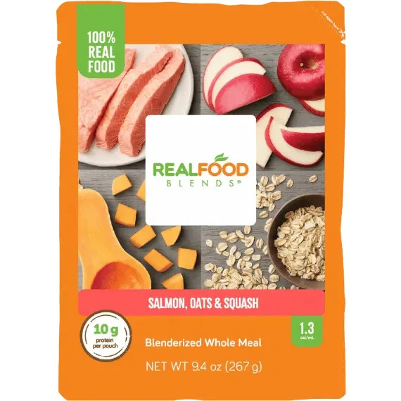 REAL FOOD Blends Tube Feeding Packs, 12/Box, Various Flavors