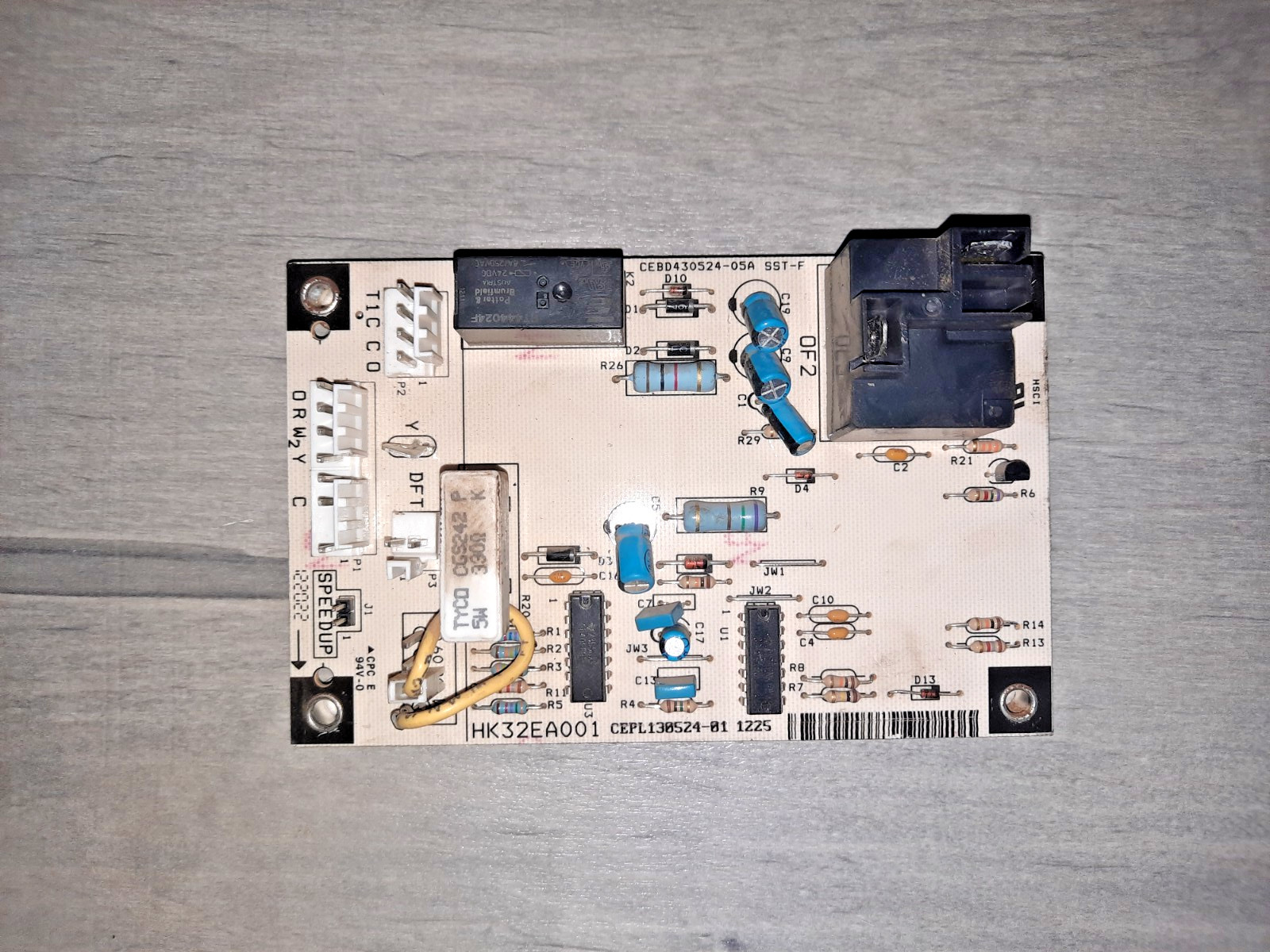 HSCI BLOWER CONTROL BOARD CEPL130524-01 HK32EA001 CEBD430524-05A (AB 1539) B4