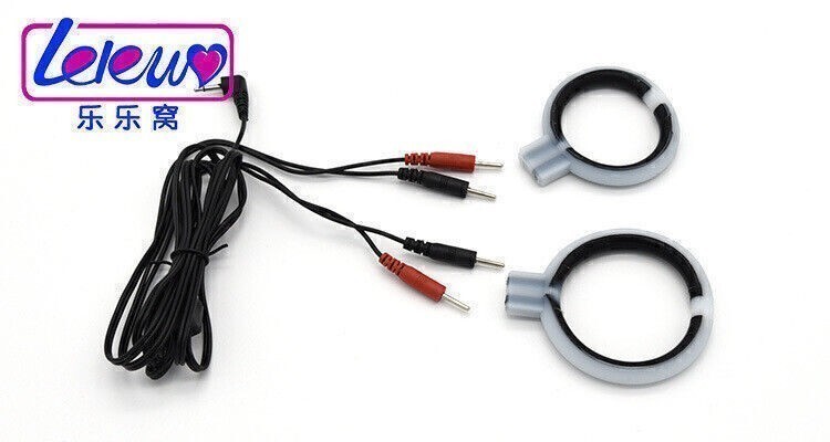 Electro_Penis Ring Curing Glans Correction Male Men Cock Delay Prolong