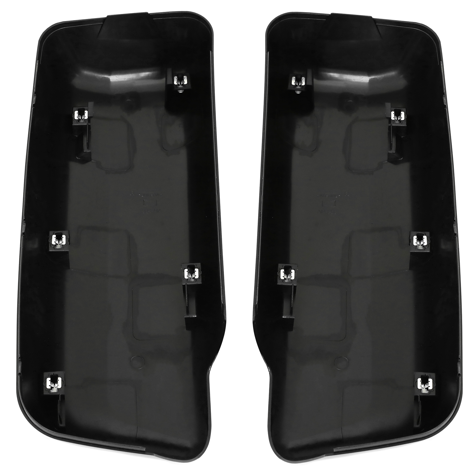New Black Replacement Door Mirrors Covers Right And Left Pair Fits Peterbilt 579