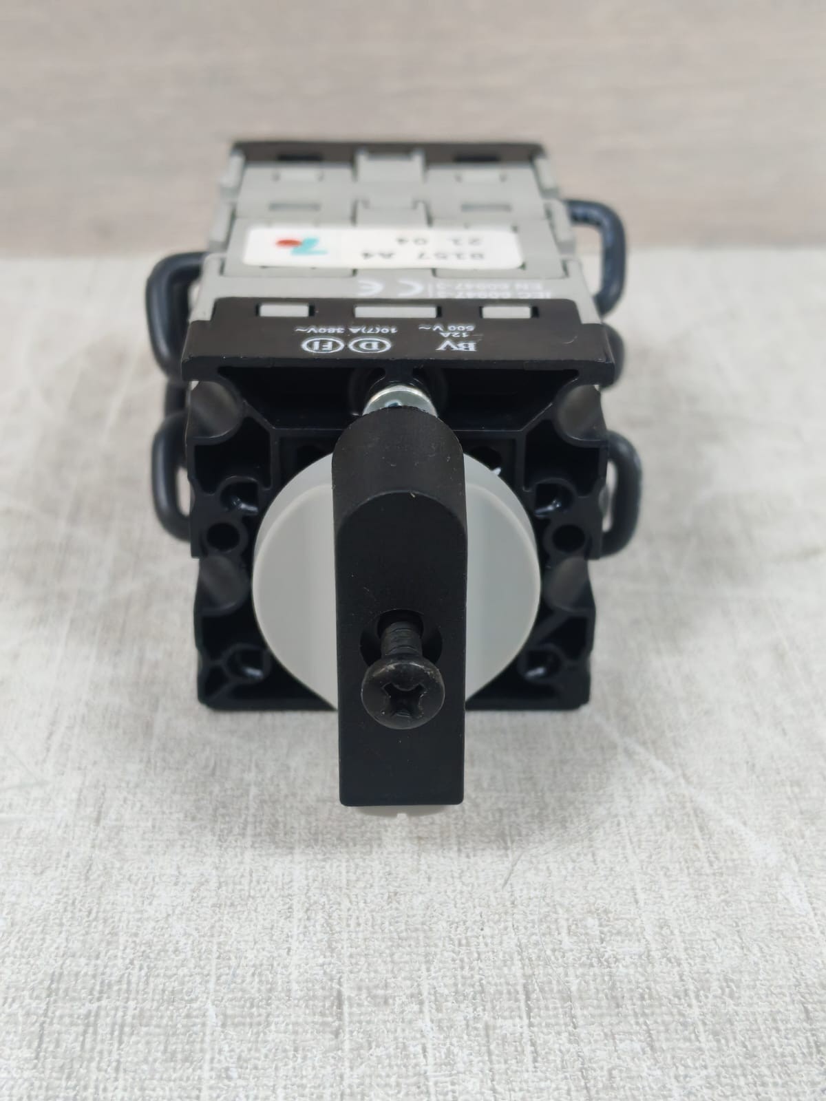 BACO PR12 ROTARY SELECTOR SWITCH 20A- NEW WITHOUT BOX