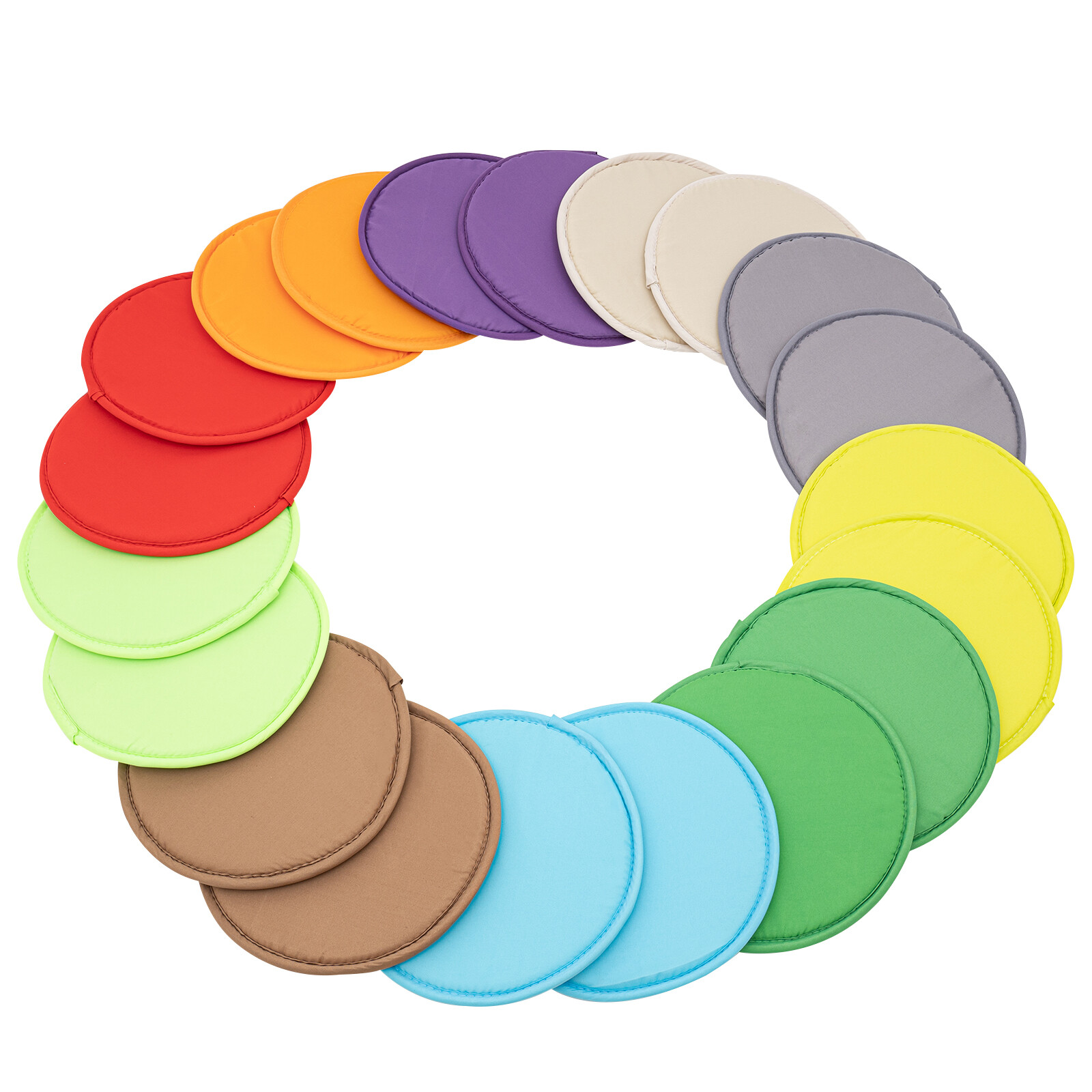 Floor Cushion Pillow Circle Floor Pillow Seating Sponge Cushion