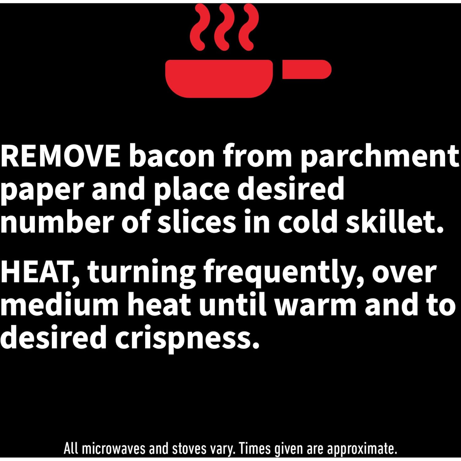 HORMEL Fully Cooked Bacon - Thick Bacon Snacks for Breakfast, 10.5 Ounce (Pack